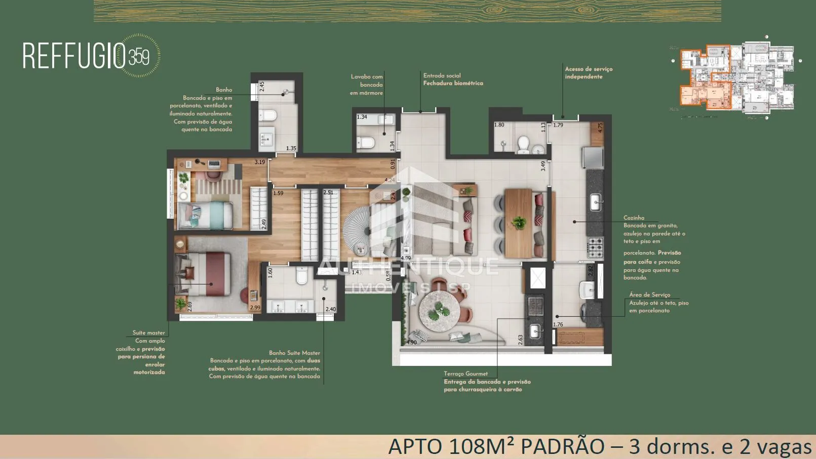 Imagem REFFUGIO 359 ACLIMACAO - Apartamento à venda no bairro Aclimação - São Paulo/SP, Zona Sul