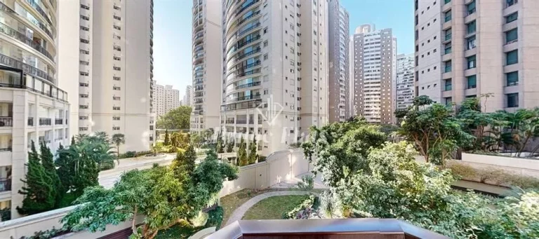 Imagem Flat disponível para locação no The Sutton House com 120m², 3 dormitórios e 2 vagas de garagem