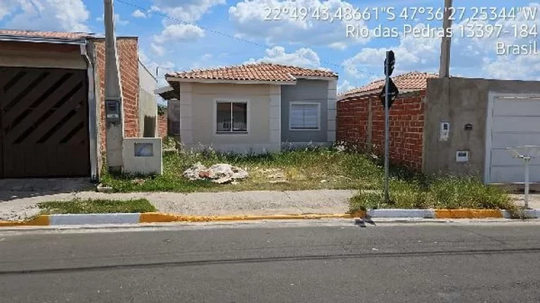 Oportunidade Única em RIO DAS PEDRAS - SP | Tipo: Casa | Negociação: Licitação Aberta | Situação: Imóvel em RUA 10 (ATUAL RUA LAZARO BOMBO)