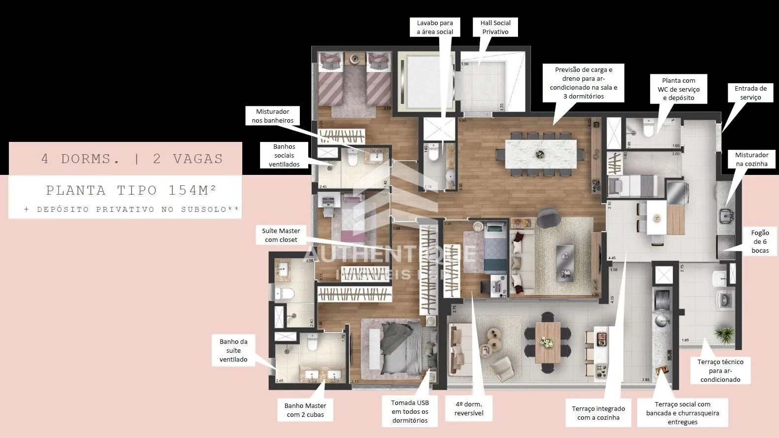 Imagem SKYLINE JOCKEY BUTANTA - Apartamento à venda em São Paulo/SP