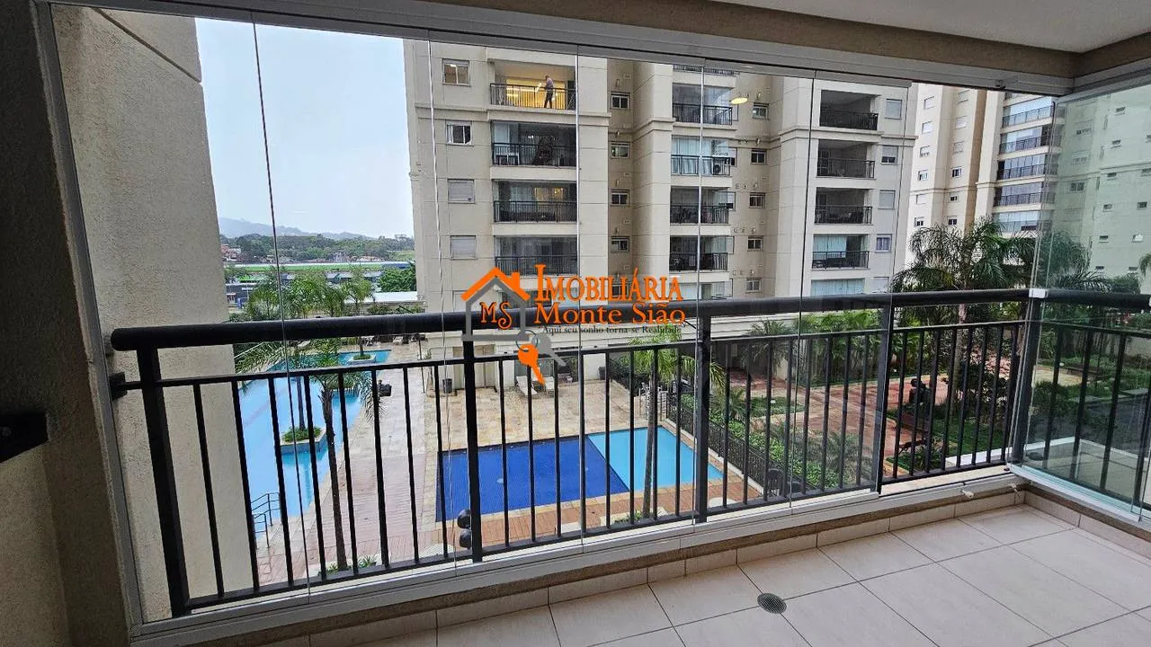 Imagem Apartamento com 2 dormitórios para alugar, 65 m² - Jardim Flor da Montanha - Guarulhos/SP