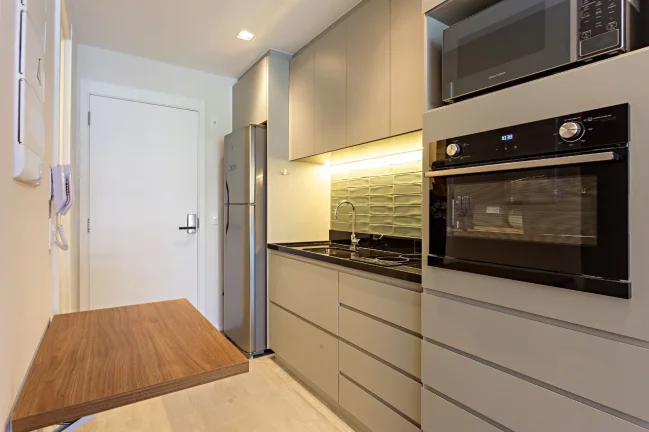 Imagem ZAHLE JARDINS - Lindo Studio de 28m², decorado e mobiliado, 15 minutos a pé do parque do Ibirapuera!