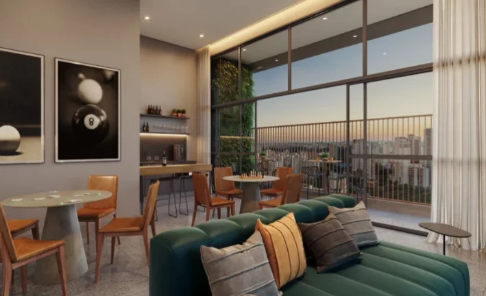 Imagem Apartamento à venda em São Paulo, Perdizes, com 1 quarto, 38,09m2