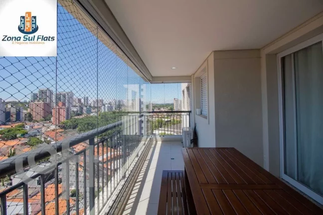 Imagem Apartamento à Venda Em Santo Amaro Com 2 Suítes, Varanda Gourmet e 2 Vagas