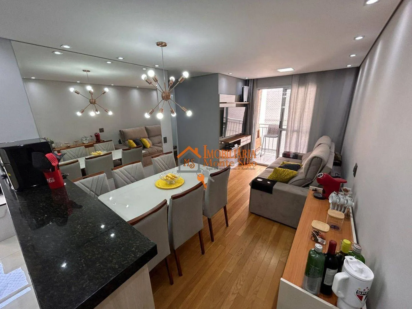 Imagem Apartamento com 3 dormitórios à venda, 62 m² por R$ 415.000,00 - Jardim Bela Vista - Guarulhos/SP