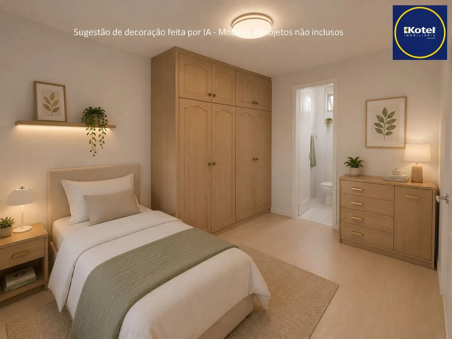 Imagem Cobertura de um quarto no bairro Santana em Porto Alegre.