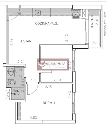 Imagem Venda e Locação: Apartamento 2 Dorms em Socorro, SP - R$ 470k
