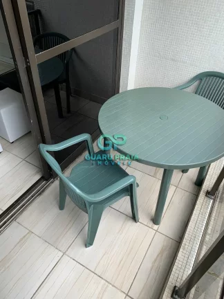 Imagem 3 dormitórios sendo 1 suíte com sacada, sala ampla para dois ambientes com sacada, cozinha separada e equipada, banheiro social e de serviço, área de serviço, 1 vaga de garagem