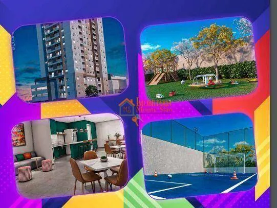 Foto do imóvel Apartamento com 2 dormitórios à venda, 47 m² por R$ 402.600,00 - Vila das Bandeiras - Guarulhos/SP