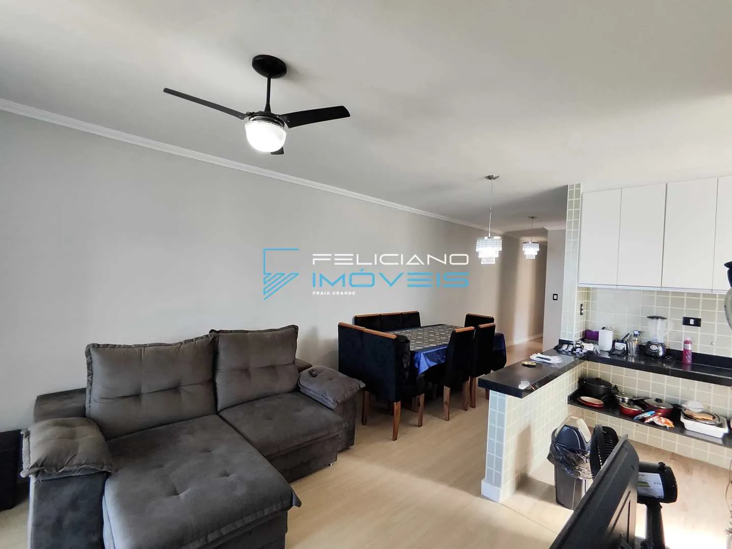 Imagem Apartamento com 3 quartos, Vila Caiçara, Praia Grande - R$ 599 mil, Cod: 5975