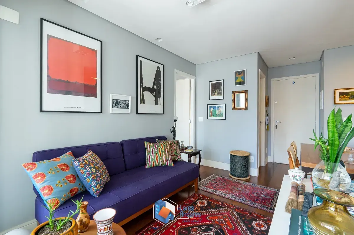 Imagem Apartamento para venda em Cidade Monções com 1 quarto, sendo 1 suíte, 48m²