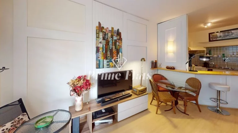 Imagem Flat disponível para locação no HB Hotels Sequóia Alphaville, com 57m², 1 dormitório e 1 vaga