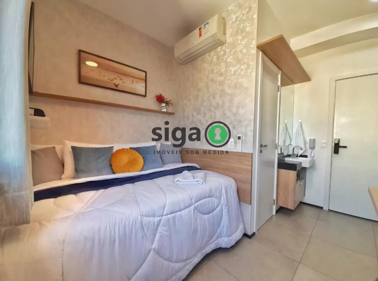 Imagem Studio Mobiliado 01 dormitório para venda próximo Metrô Vergueiro