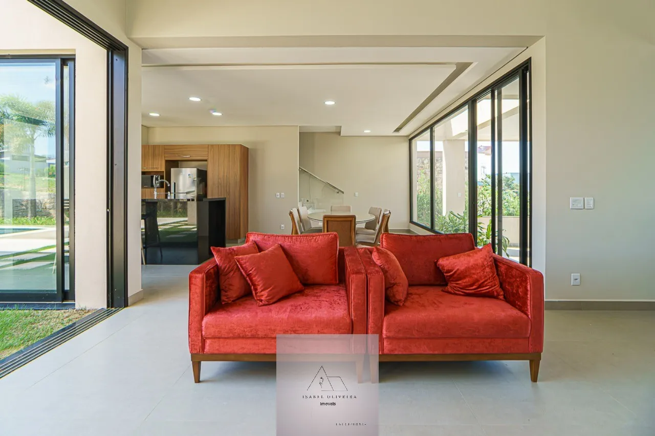 Imagem Incrível oportunidade: Casa de alto padrão no Condomínio Villas do Golfe em Itu - 4 quartos, 4 suítes, 1 sala - Venda/Locação
