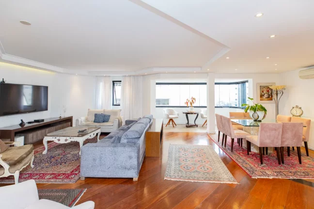 Foto do imóvel Apartamento à venda em São Paulo, Brooklin Paulista, com 3 quartos, 166m2 em Indiana