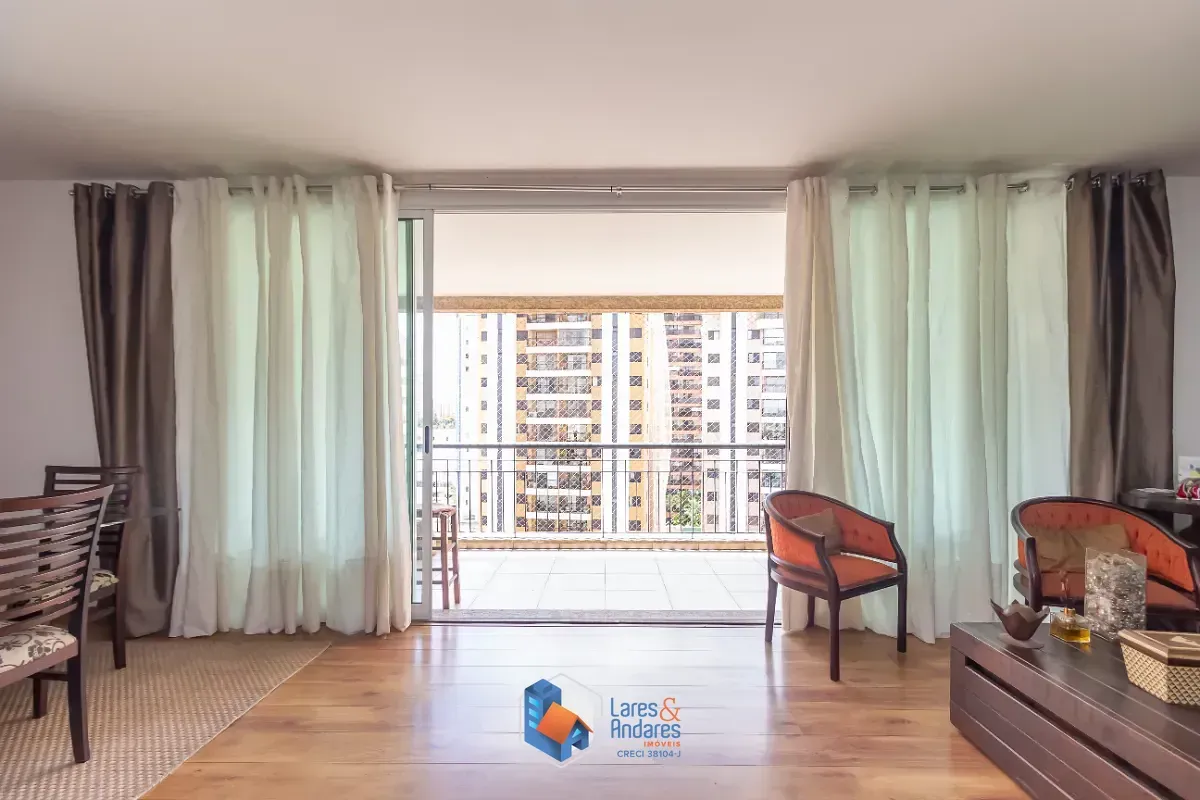 Imagem Apartamento para venda em Brooklin com 3 quartos, sendo 3 suítes, 167m²