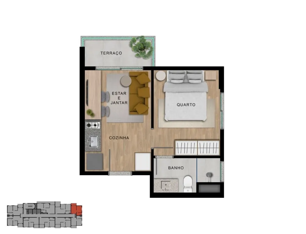 Imagem Projeto diferenciado com infraestrutura completa para você e sua família. Preço e disponibilidade...