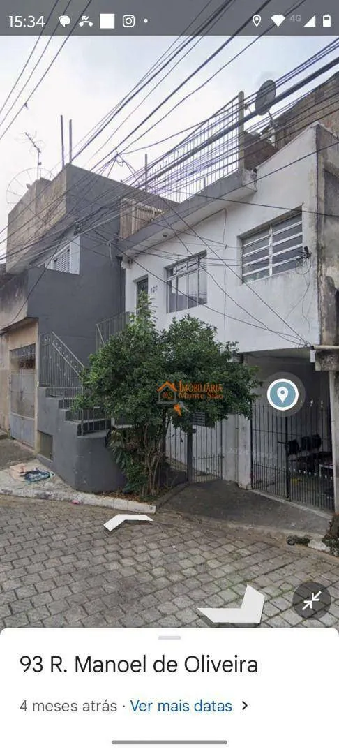 Imagem Sobrado com 6 dormitórios à venda, 180 m² por R$ 380.000,00 - Jardim Leda - Guarulhos/SP