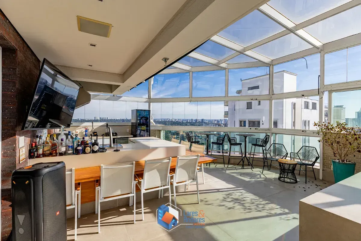 Imagem Cobertura para venda em Campo Belo com 4 quartos, sendo 3 suítes, 386m²