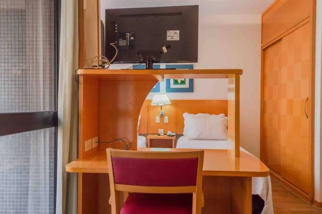 Imagem Flat disponível para venda no Quality Paulista, com 29m², 1 dormitório e 1 vaga