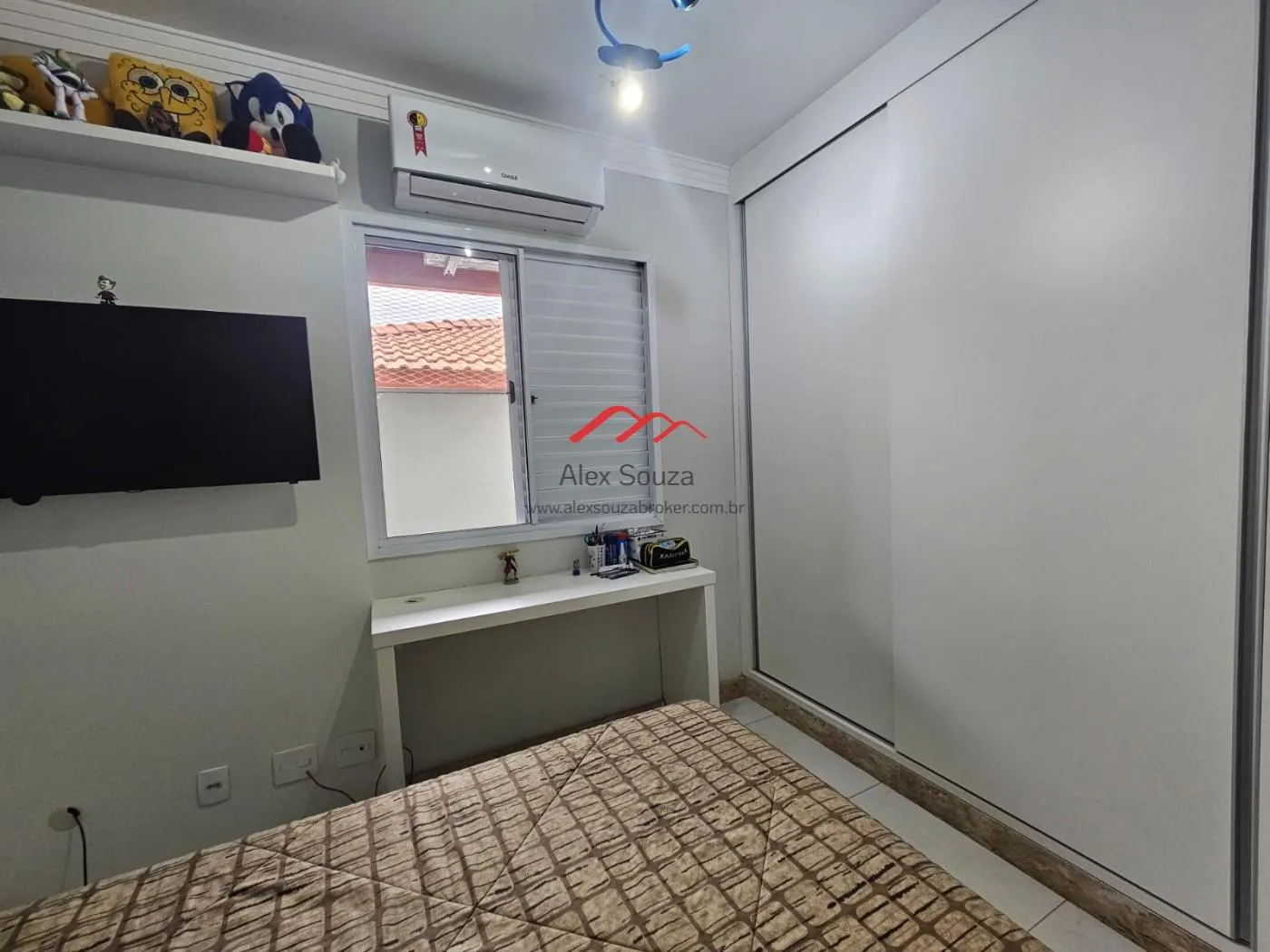 Imagem Casa em Condomínio para Venda em Sumaré, Residencial Real Parque Sumaré, 3 dormitórios, 1 suíte, 2 banheiros, 2 vagas