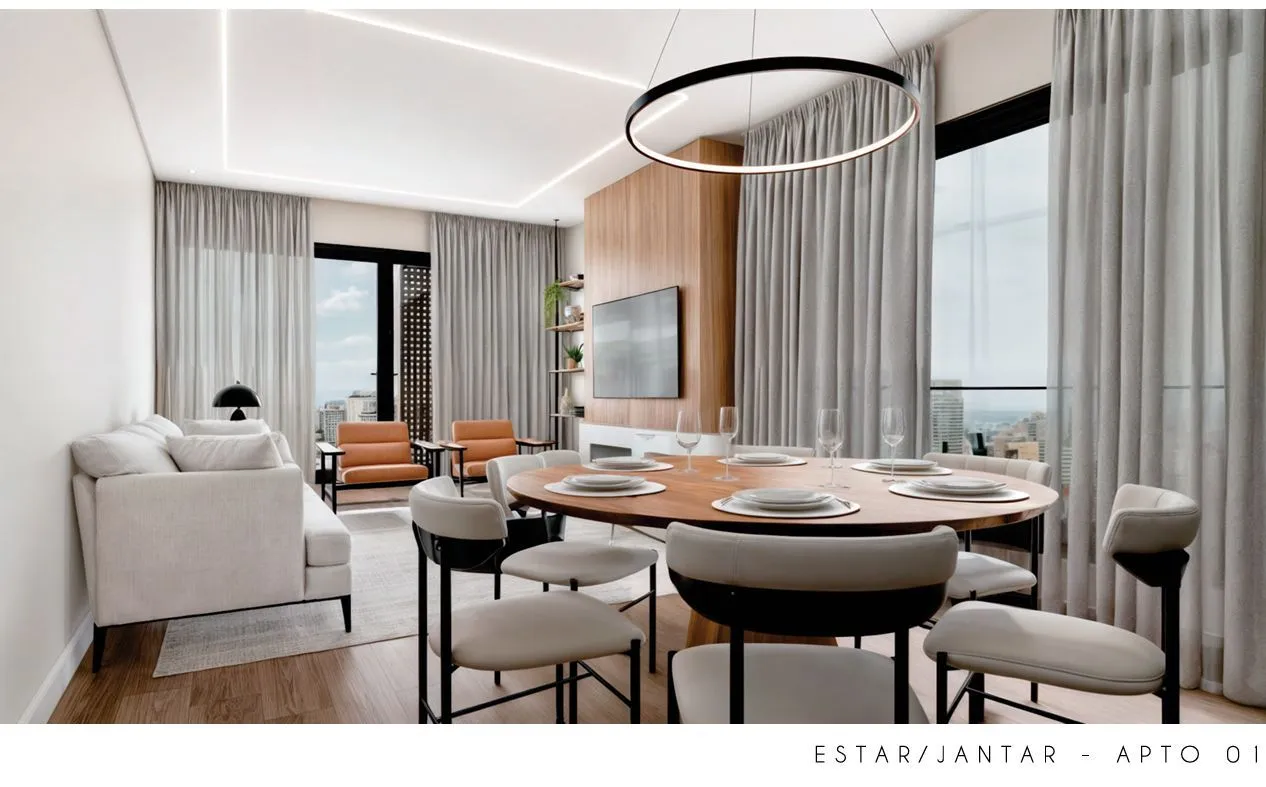 Imagem Exclusividade e Sofisticação: Apartamento de 103m² com 3 Suítes e Infraestrutura Premium