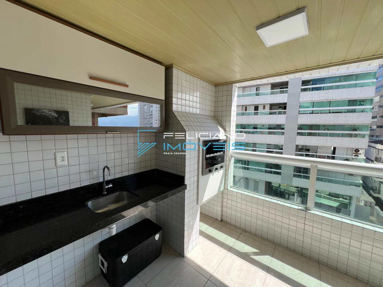 Imagem Apartamento com 2 quartos, Aviação, Praia Grande - R$ 550 mil, Cod: 7265