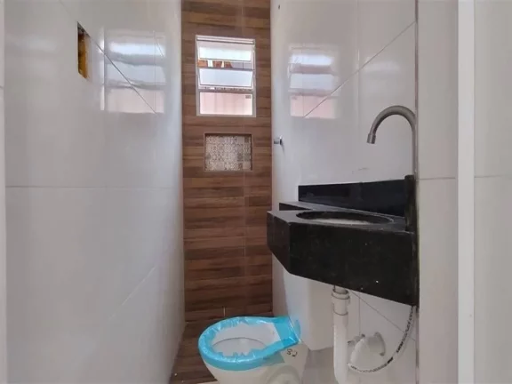 Imagem Casa com 3 dormitórios à venda, 73 m² por R$ 815.000 - Maracanã - Praia Grande/SP