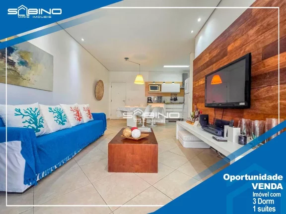 Foto do imóvel Apartamento à venda 3 Dormitórios 1 suíte 87m² 2 vagas - na Riviera de São Lourenço - Bertioga SP