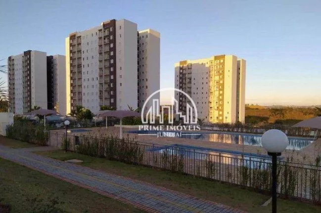Apartamento térreo com 3 dormitórios à venda, 71 m² por R$ 424.000 - Condomínio Residencial Jardim Conquista - Jundiaí/SP