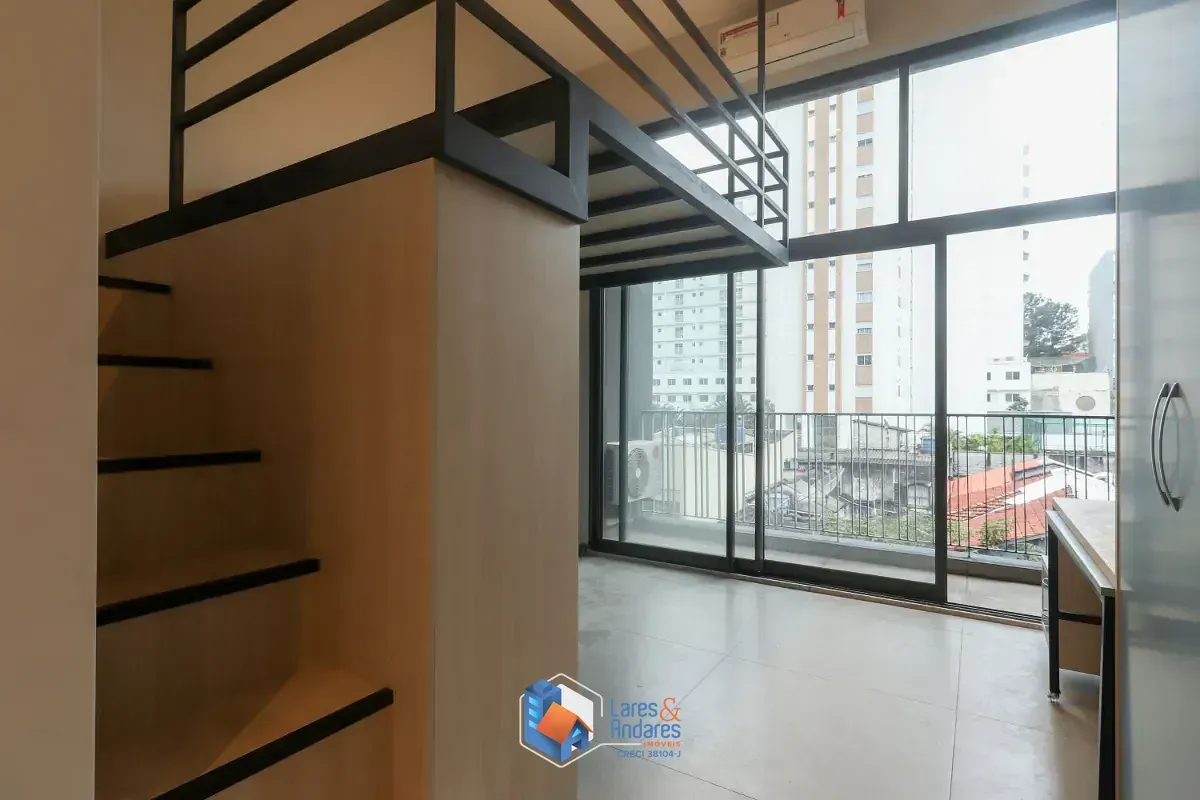 Imagem Apartamento para venda em Pinheiros com 1 quarto, sendo 1 suíte, 26m²