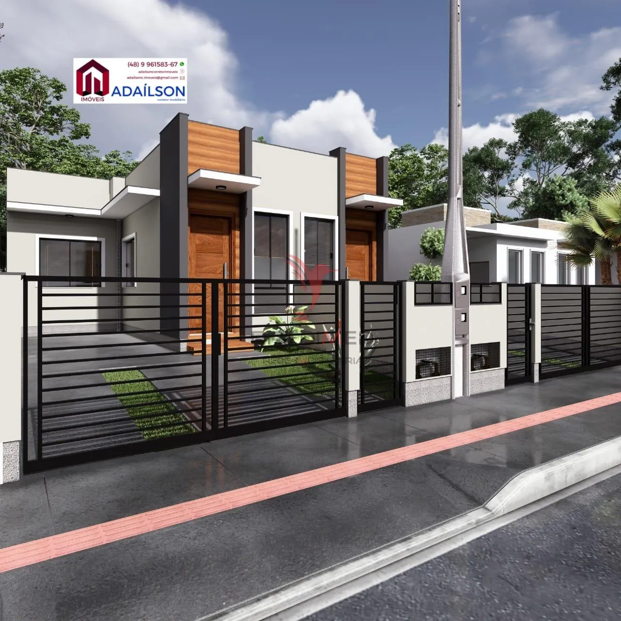 Foto do imóvel Residencial Acácia 2 Belas casas num preço muito especial em Rua Acedino Machado - Bela Vista, Palhoça - SC