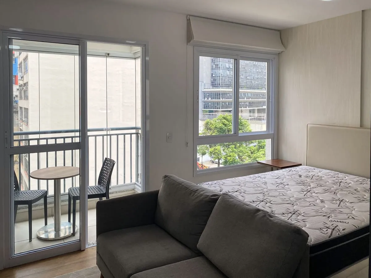 Imagem Apartamento com 1 Quarto para alugar, 25m² - Bela Vista