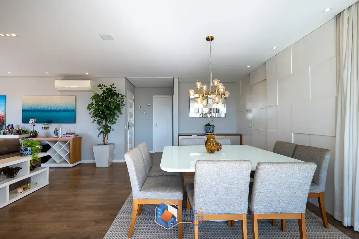 Imagem Apartamento para venda em Vila Romana com 3 quartos, sendo 3 suítes, 162m²