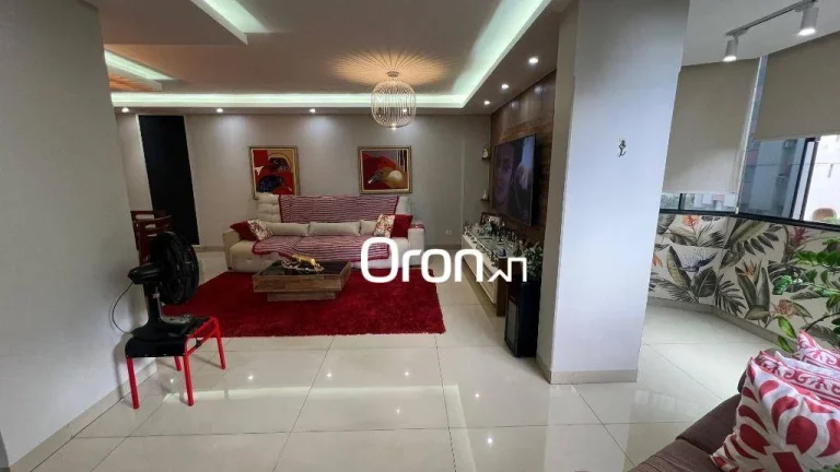 Imagem Apartamento mobiliado com 4 dormitórios à venda, 140 m² por R$ 890.000 - Setor Oeste - Goiânia/GO