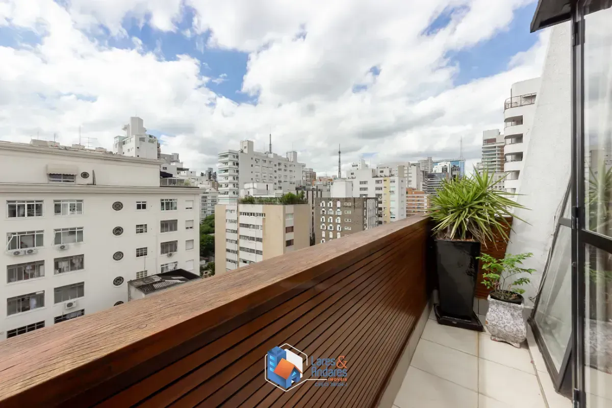Imagem Cobertura para venda em Cerqueira César com 2 quartos, sendo 2 suítes, 110m²