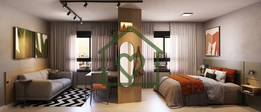 Imagem Um ambiente vibrante, cheio de vida, de experiências, cheio de cor com unidades inteligentes para s...