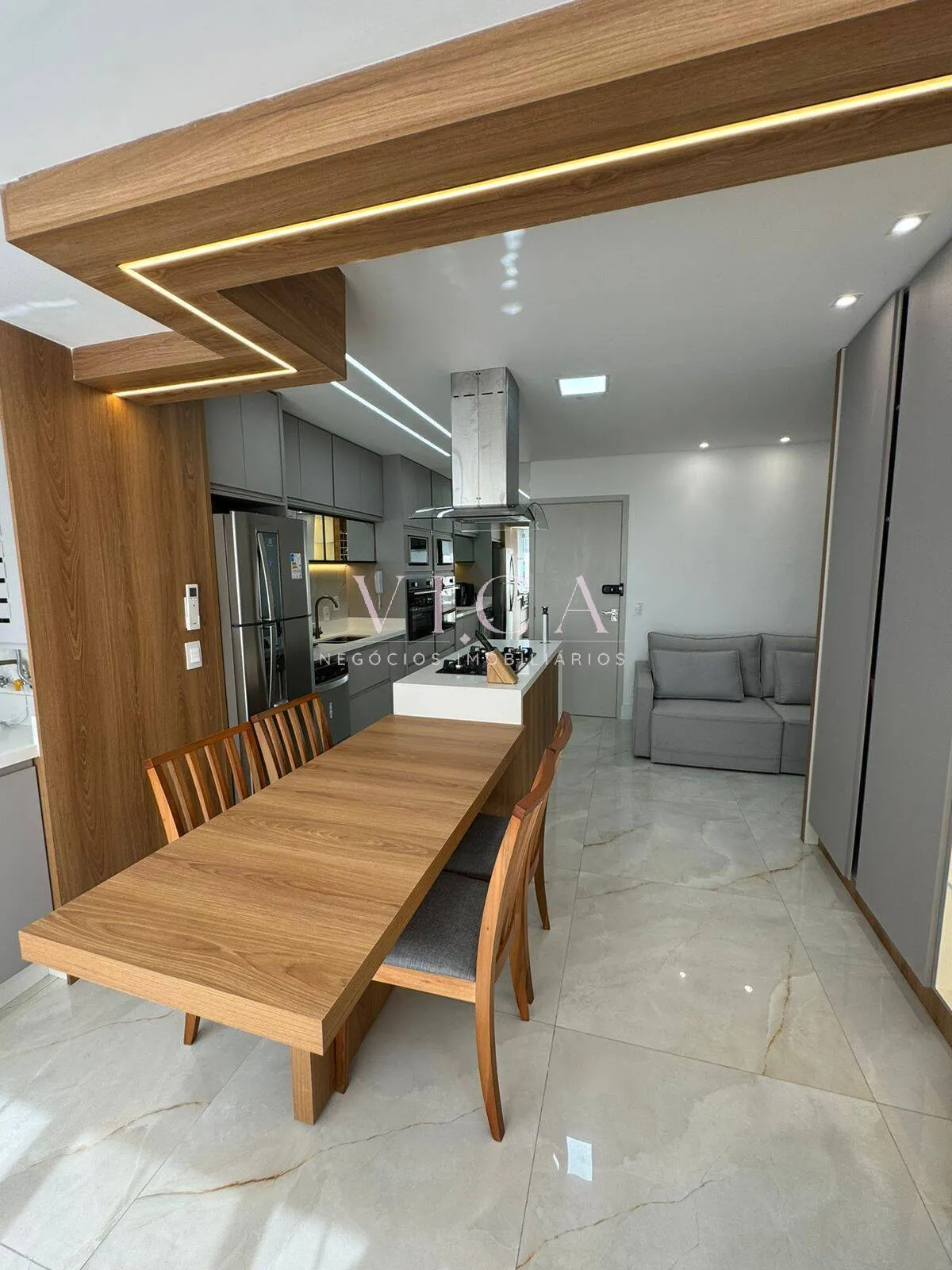 Imagem Alphaville | Aruana 64m² 2 suítes, mobiliado e gourmet R$ 1.140.000
