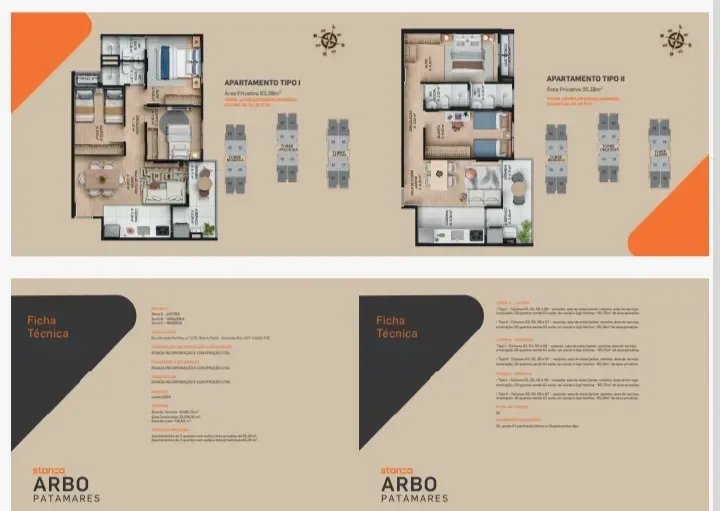 Imagem Apartamento com 2 Quartos à Venda, 55 metros em Piatã - Salvador
