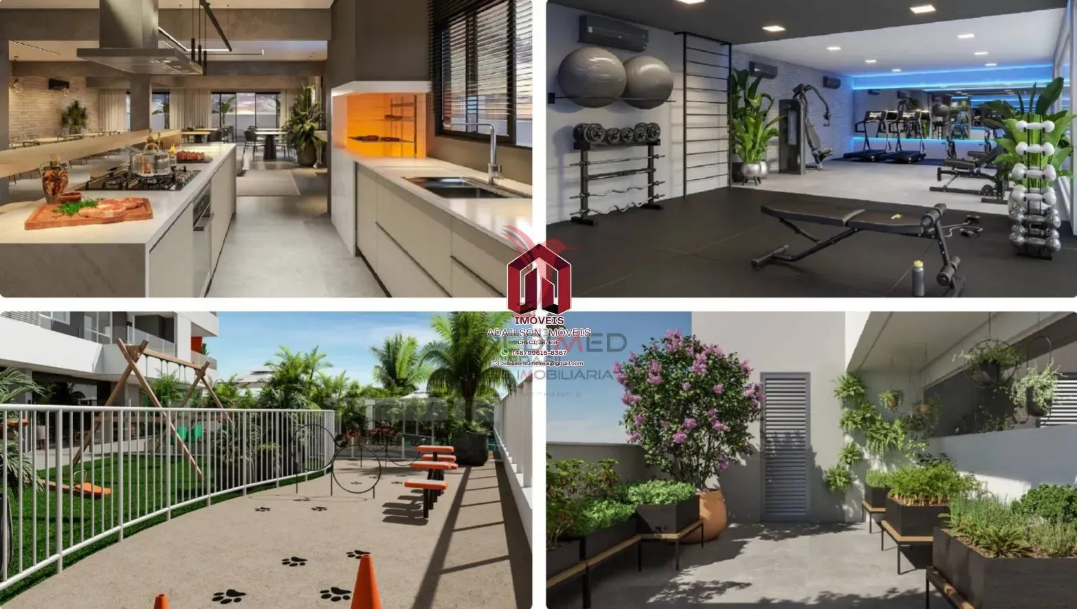 Imagem Neo Continente Residence Bairro Estreito Florianópolis SC Brasil