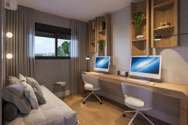 Imagem Apartamento à venda no Rebouças | 3 quartos, suíte, 90m² – Boulevard Rebouças