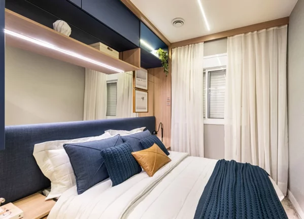 Imagem Apartamento com varanda e lazer completo a apenas 200 metros da estação Adolfo Pinheiro do Metrô.