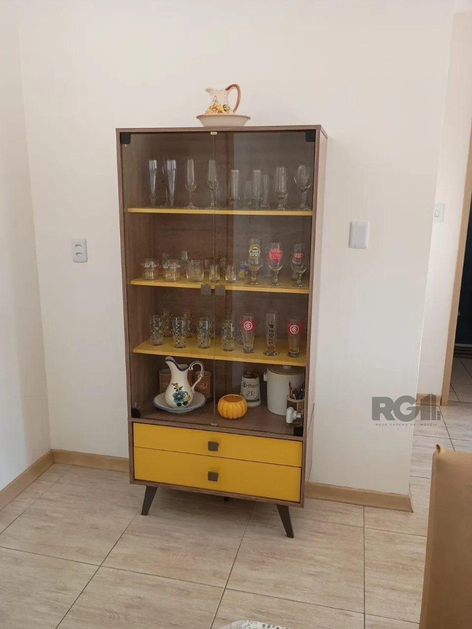 Imagem Apartamento semi mobiliado, 1 dormitporio, Bairro Santo Angelo