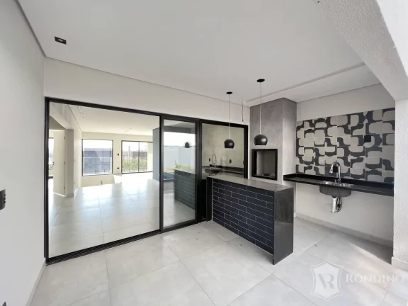 Imagem Casa assobradada em Condomínio Cyrela Landscape, com 03 suítes e piscina