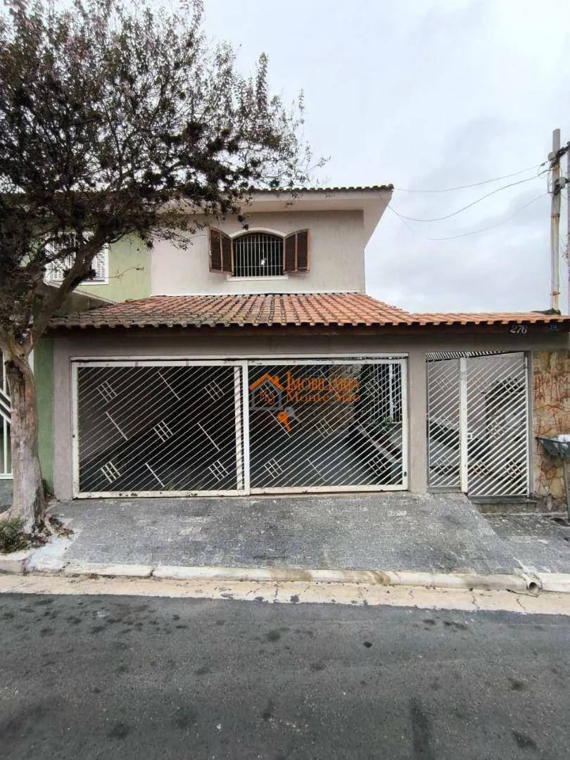 Imagem Sobrado com 3 dormitórios à venda, 171 m² por R$ 849.000,00 - Jardim Santa Mena - Guarulhos/SP