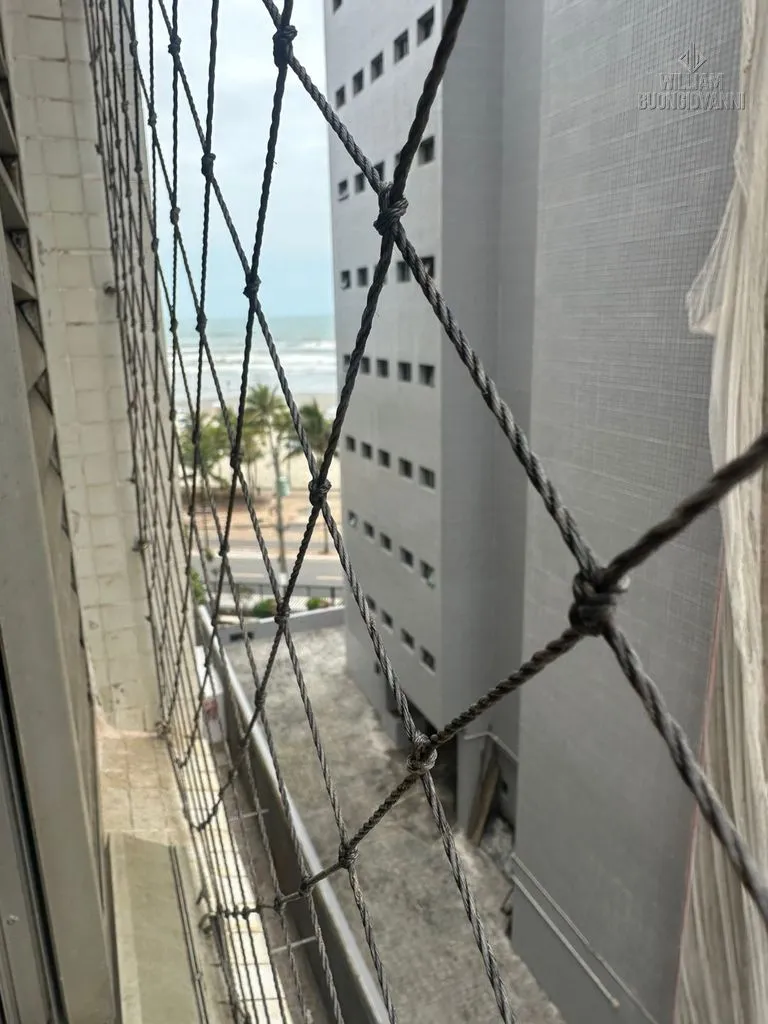 Imagem Frente Mar, Mobiliado, Apartamento à Venda - Praia Grande, Bairro Mirim