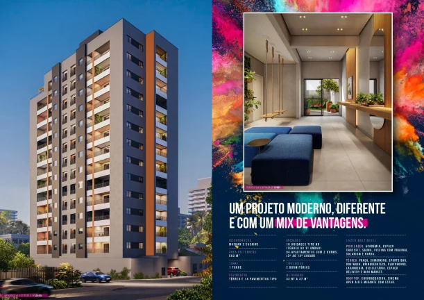 Foto do imóvel Ipiranga | 2 Dormitórios | 37m² | Amplo Lazer | 5 Minutos a pé até o metrô Sacomã em RUA DO LAGO