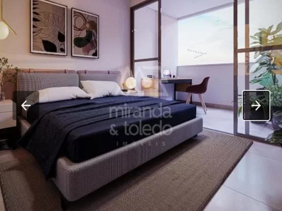 Imagem Lindo Apartamento a venda com 3 quartos e 1 suíte na praia do Morro