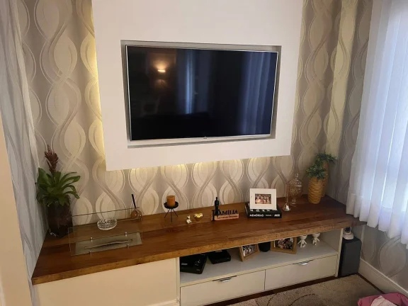 Imagem Apartamento 123 m² Domo Life Andar Alto 3 Dormitorios e 2 Vagas de Gargens