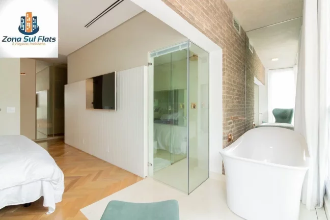 Imagem Apartamento Alto Padrão à Venda No Itaim Bibi Com 2 Suítes e 3 Vagas